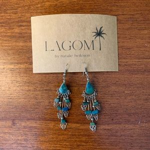 Turquoise Dangle Earrings